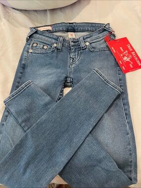 True Religion Women's Light Blue Skinny Jeans